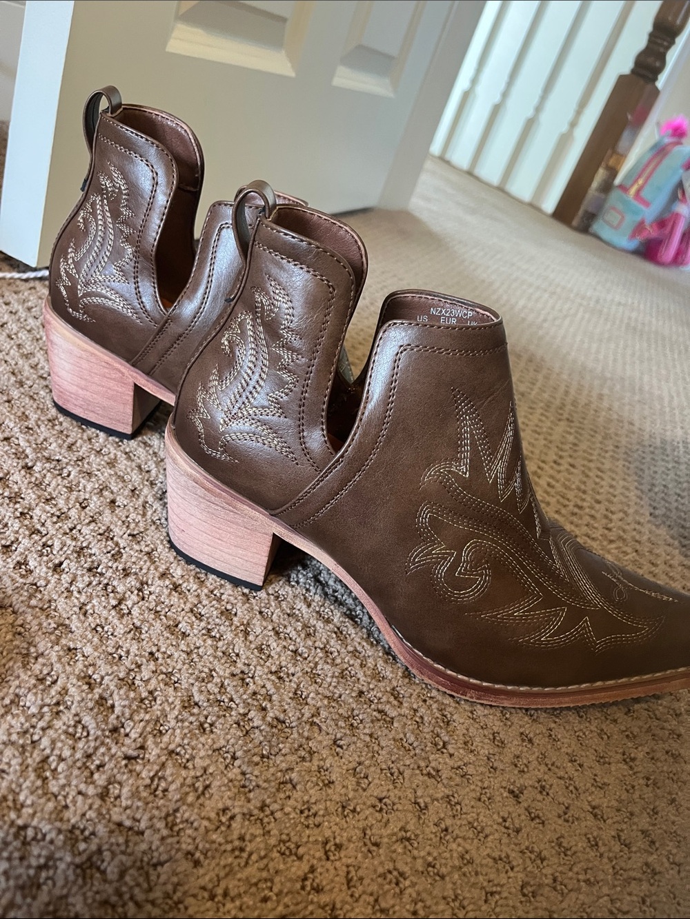Western cowgirl boots